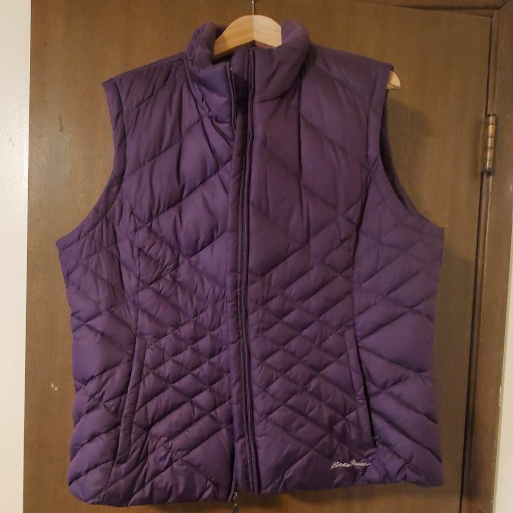 Eddie Bauer down puffer vest